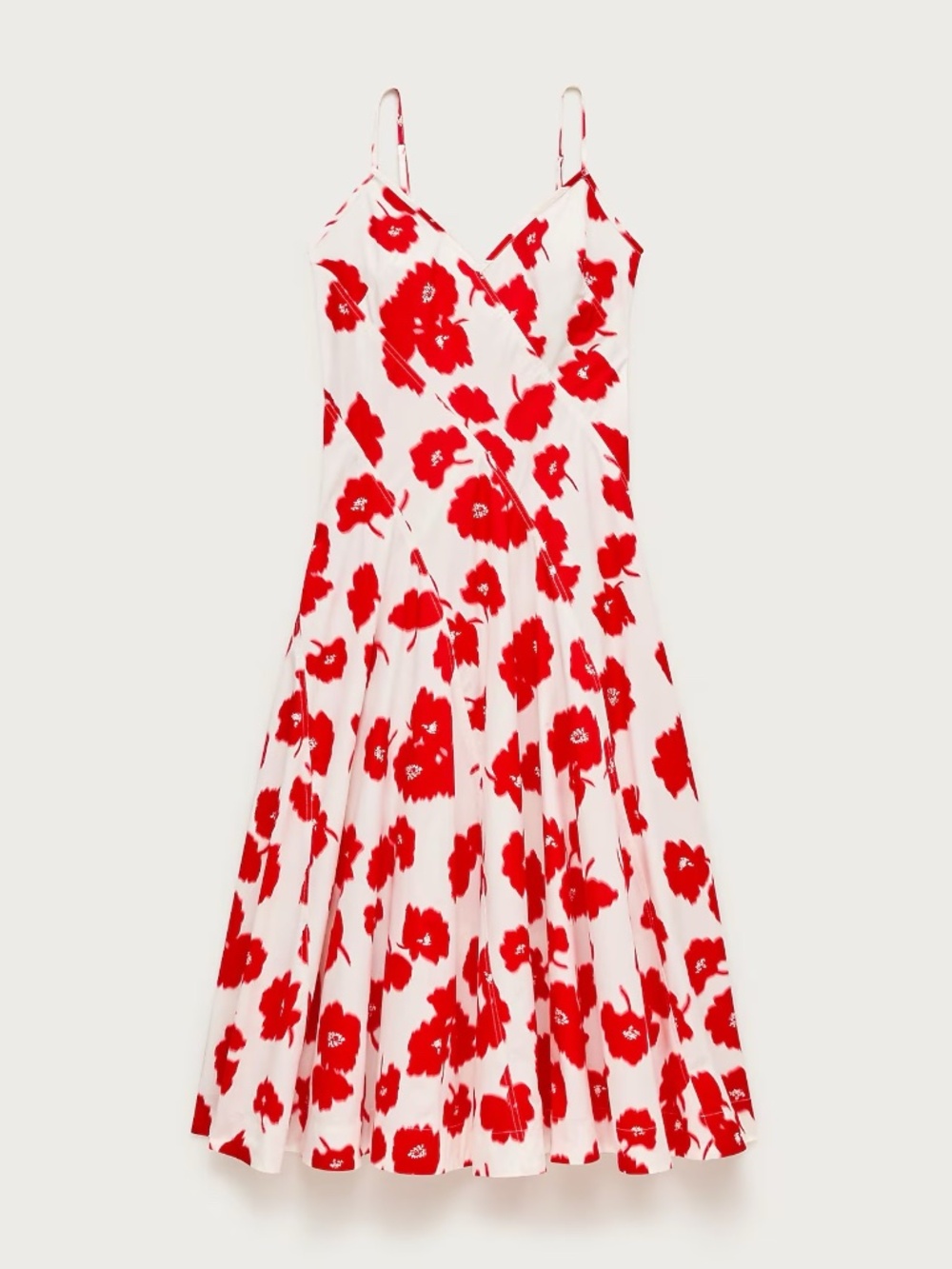 J. Crew Diagonal-Seam in Blurred Floral